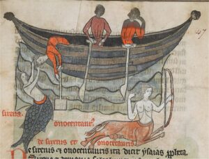 Sirene con la coda e centauri